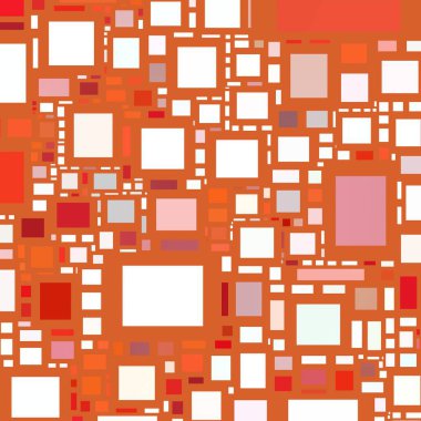 Soyut sanat dokusu. Kareler ile renkli doku. Modern sanat eserleri. Renkli görüntü