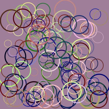 daire elemanları ile vektör arka plan