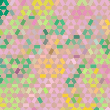 Renk fraktal geometrik soyut desen