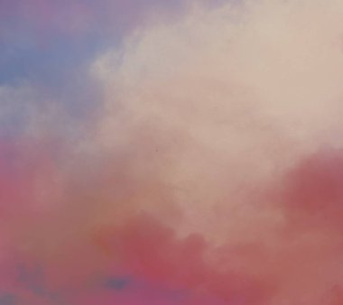 pastel renkli güneş ve bulut arka plan