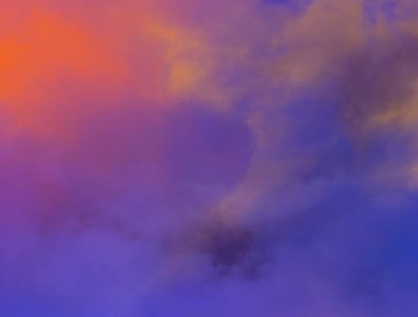 soyut grunge bulutlar, kopya alanı ile renkli arka plan