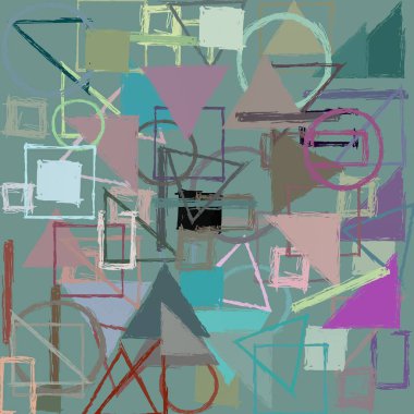 modern soyut geometrik desen arka plan