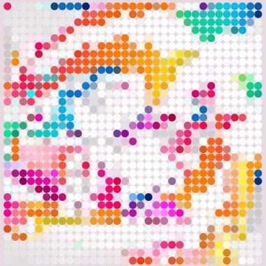 kopya alanı ile yaratıcı soyut arka plan