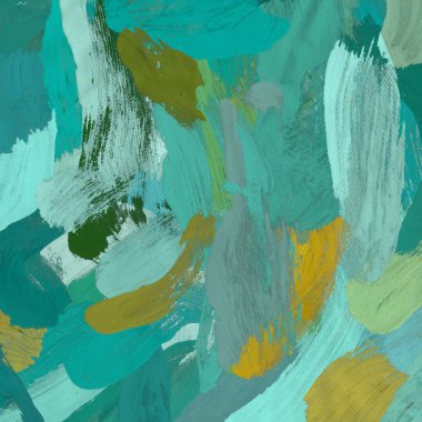 Tuval el yapımı yağlıboya. Renkli doku. Fırça darbeleri. Renkli görüntü. Modern sanat. Çağdaş sanat.