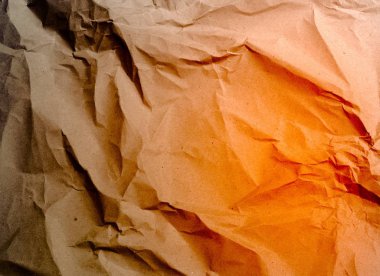 Buruşmuş kağıt dokusu arkaplanı.