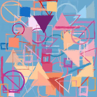 modern soyut geometrik desen arka plan