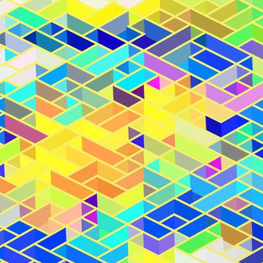 Geometrik desenli soyut doku