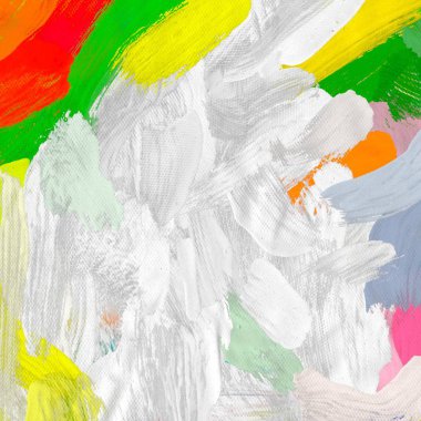 El yapımı tuvale yağlı boya. Soyut sanat dokusu. Renkli doku. Modern sanat eserleri. Yağlı boya darbeleri. Fırça darbeleri. Modern sanat. Çağdaş sanat. Sanatsal tuval.