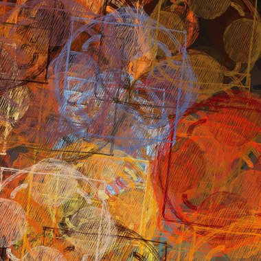 Soyut dijital olarak boyanmış arka plan efektleri