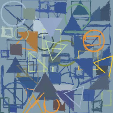 modern soyut geometrik desen arka plan