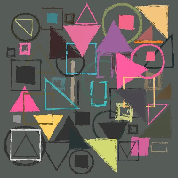 Geometrik desenli soyut arkaplan