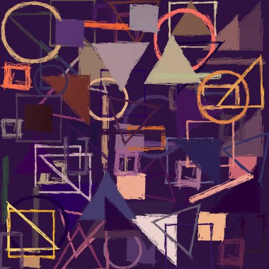 modern soyut geometrik desen arka plan