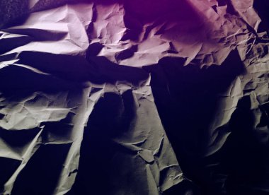 Buruşmuş kağıt dokusu arkaplanı.