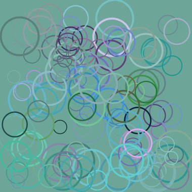 kabarcıkları ile çiçek arka plan