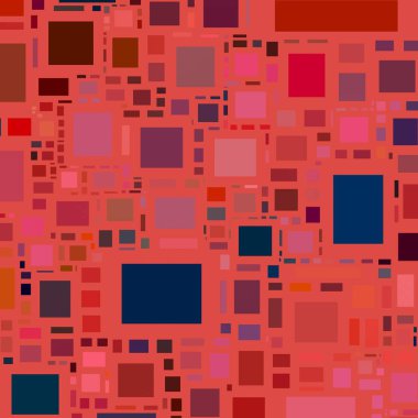 Soyut sanat dokusu. Kareler ile renkli doku. Modern sanat eserleri. Renkli görüntü