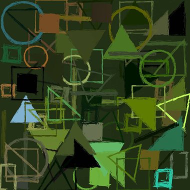 modern soyut geometrik desen arka plan