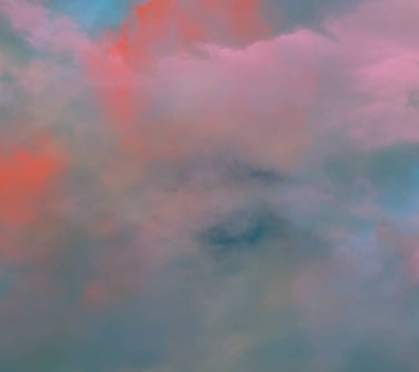 soyut grunge bulutlar, kopya alanı ile renkli arka plan