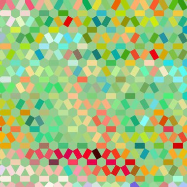 Renk fraktal geometrik soyut desen