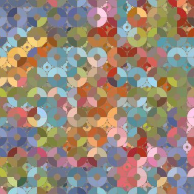 Renkli çiçeklerle soyut arkaplan