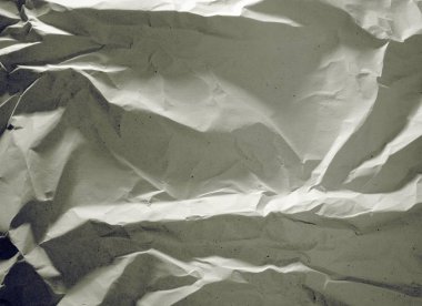 Soyut buruşturulmuş kağıt doku arka planı
