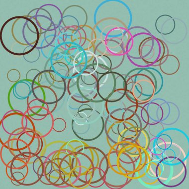 daire elemanları ile vektör arka plan