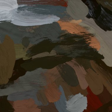 El yapımı tuvale yağlı boya. Soyut sanat dokusu. Renkli doku. Modern sanat eserleri. Yağlı boya darbeleri. Fırça darbeleri. Modern sanat. Çağdaş sanat. Sanatsal tuval.