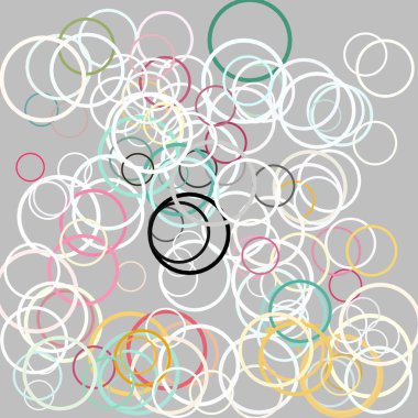 daire elemanları ile vektör arka plan