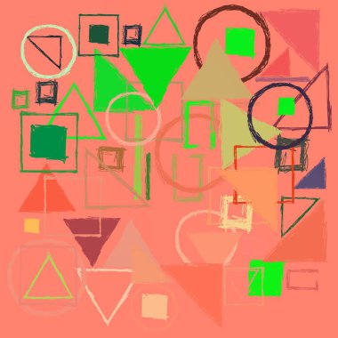 Geometrik desenli soyut arkaplan