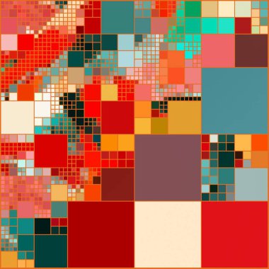 Soyut dijital olarak boyanmış arka plan efektleri