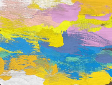 sarı boya ile soyut arka plan