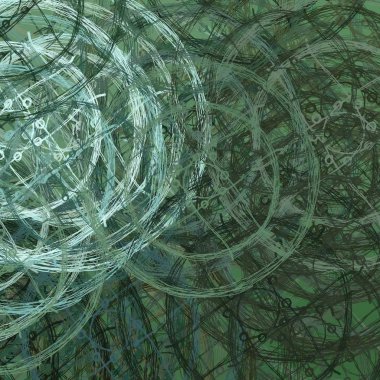 yeşil renk ile soyut arka plan