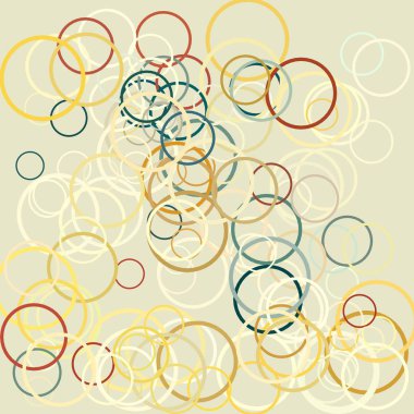 daire elemanları ile vektör arka plan