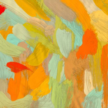 Tuval üzerine yağlıboya, Soyut sanat dokusu. Renkli doku. Modern sanat eserleri. Yağlı boya darbeleri. Fırça darbeleri