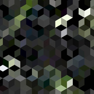 Geometrik desenlerle soyut sanat dokusu