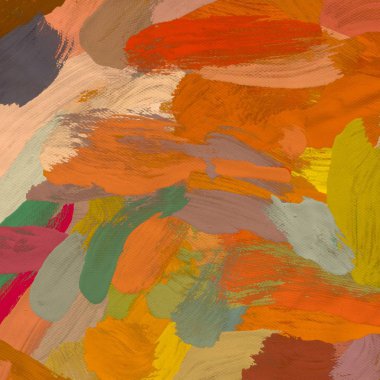 Tuval üzerine yağlıboya, Soyut sanat dokusu. Renkli doku. Modern sanat eserleri. Yağlı boya darbeleri. Fırça darbeleri