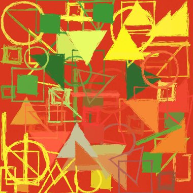 modern soyut geometrik desen arka plan