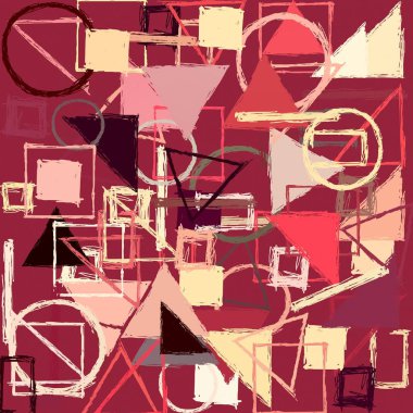 modern soyut geometrik desen arka plan