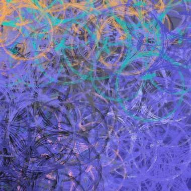 Soyut dijital olarak boyanmış arka plan efektleri