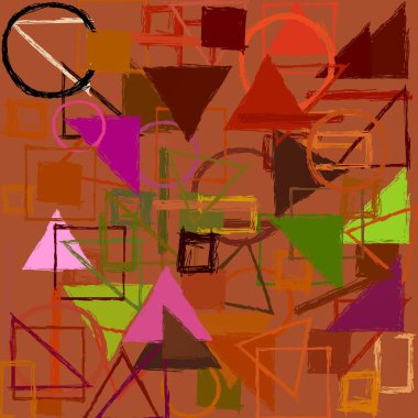 modern soyut geometrik desen arka plan