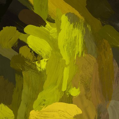 Tuval el yapımı yağlıboya. Renkli doku. Fırça darbeleri. Renkli görüntü. Modern sanat. Çağdaş sanat.