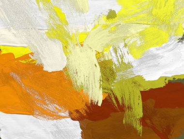 tuval arka plan üzerinde sonbahar yaprakları.