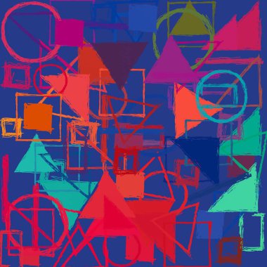 modern soyut geometrik desen arka plan