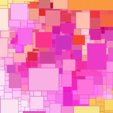 Soyut sanat dokusu. Kareler ile renkli doku. Modern sanat eserleri. Renkli görüntü