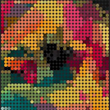 Soyut sanat dokusu. Renkli doku. Modern sanat eserleri. Renkli görüntü. Modern sanat. Çağdaş sanat. 