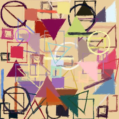 modern soyut geometrik desen arka plan