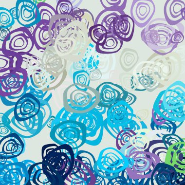 Çiçekli, kusursuz çiçek deseni.