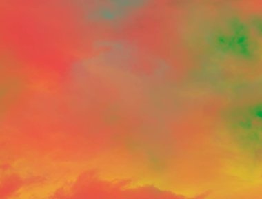 soyut grunge bulutlar, kopya alanı ile renkli arka plan