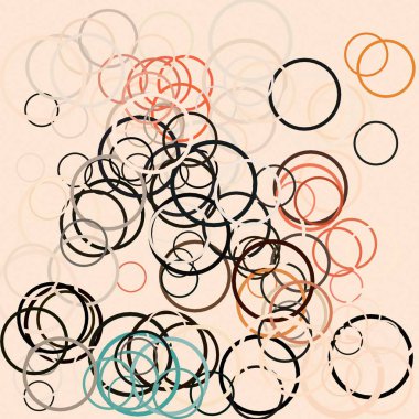 Çiçek elementleriyle soyut arkaplan