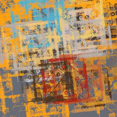 farklı desenler ile grunge arka plan