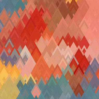 Geometrik desenlerle soyut sanat dokusu